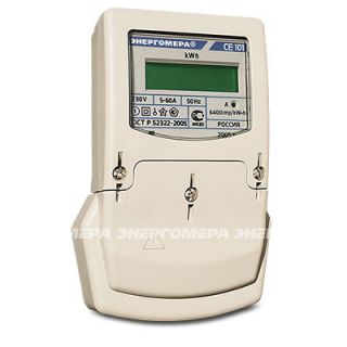 CE 101 S6 148 / Однофазные однотарифные / Счетчики учета электроэнергии