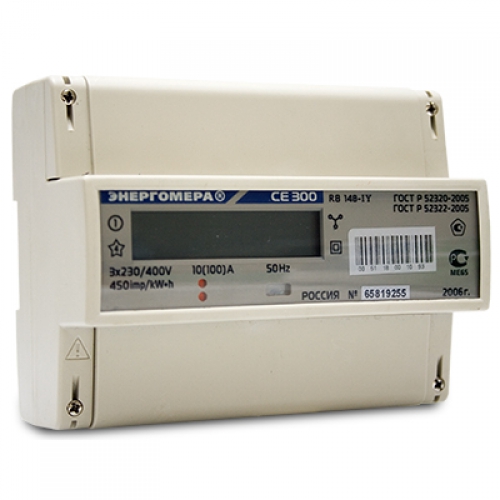 CE 300 R31 145-J / Трехфазные однотарифные учет активной энергии / Счетчики учета электроэнергии