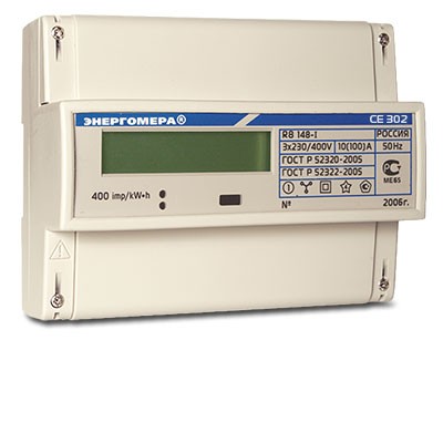 CE 302 R31 746-J / Трехфазные однотарифные учет активной и реактивной энергии / Счетчики учета электроэнергии